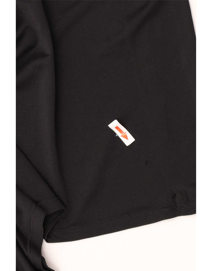 Maglia da uomo New Balance a maniche lunghe XL nera in poliestere