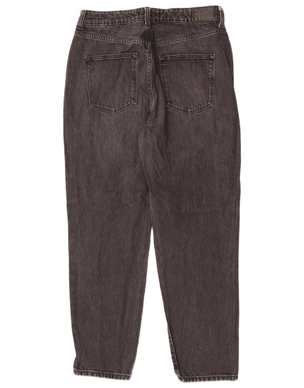 Zara γυναικείο ψηλόμεσο τζιν EU 40 Medium W30 L28 μαύρο βαμβακερό