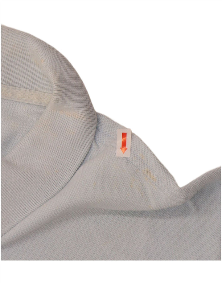 LACOSTE Poloskjorte til mænd Str. 7 2XL Blå Bomuld
