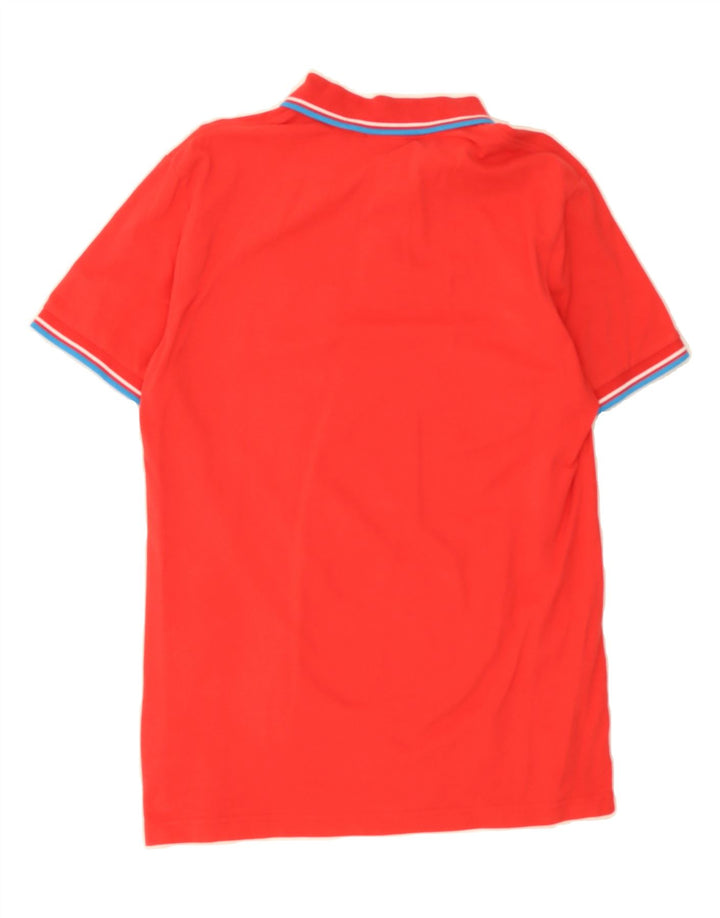 DIADORA Mens Polo Shirt Large Red Cotton Vintage Diadora and Second-Hand Diadora from Messina Hembry 
