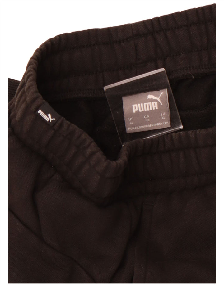 PUMA Mens Tracksuit Trousers Joggers XL Black