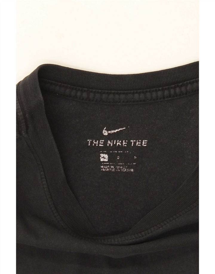 Nike - Camiseta gráfica para hombre, talla grande, color negro