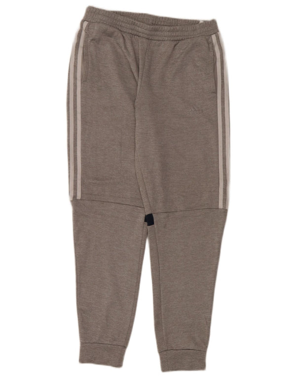 Adidas Boys αθλητική φόρμα παντελόνι Joggers 14-15 ετών γκρι χρώματος βαμβακερό