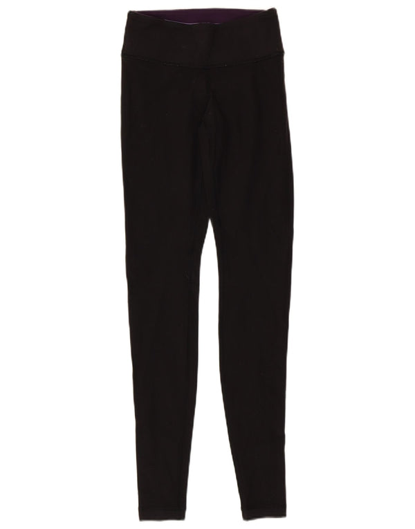 Женские леггинсы Lululemon US 2 XS, черные, синтетические