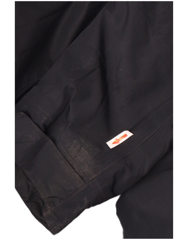 Barbour Mens Hooded Windbreaker Coat UK 44 2XL Navy Blue Polyester