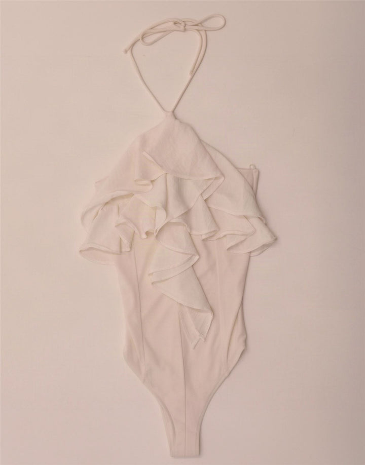 Body fără mâneci pentru femei Zara UK 8 Small White