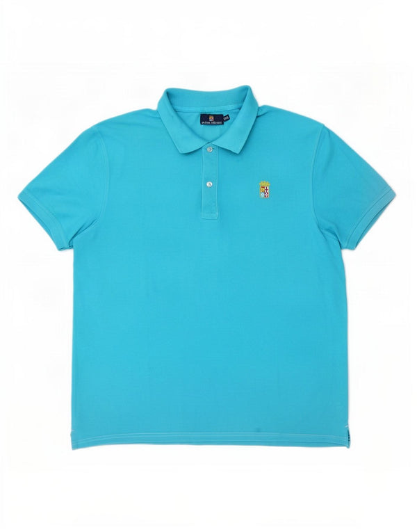 Marina Militare Polo Homme 3XL Bleu Coton