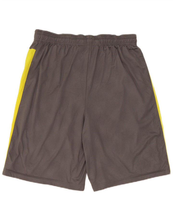 Reebok Mens Sport Shorts Medium Grey Colourblock Polyester