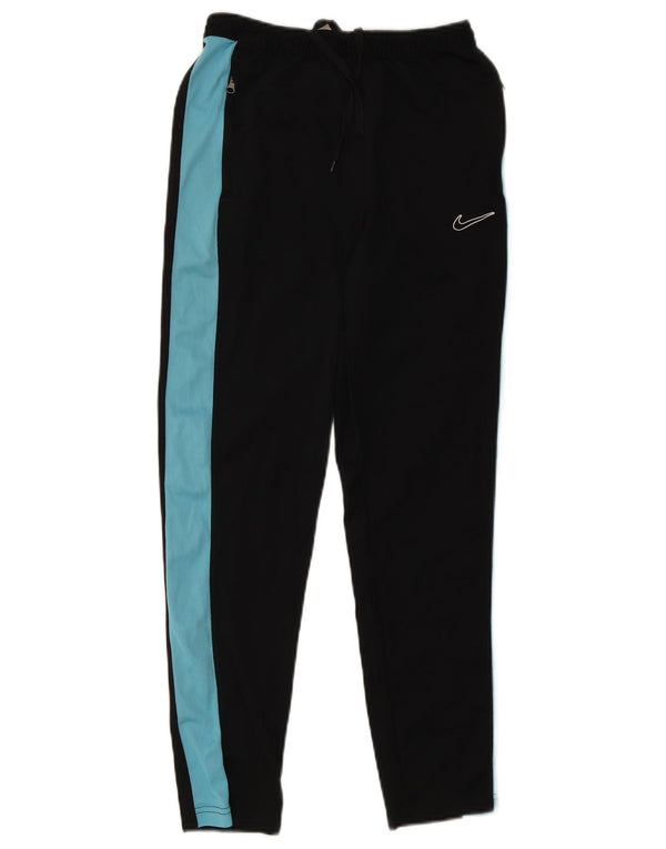 Pantalon de survêtement Nike Dri Fit Slim pour homme, taille S, en polyester color block noir