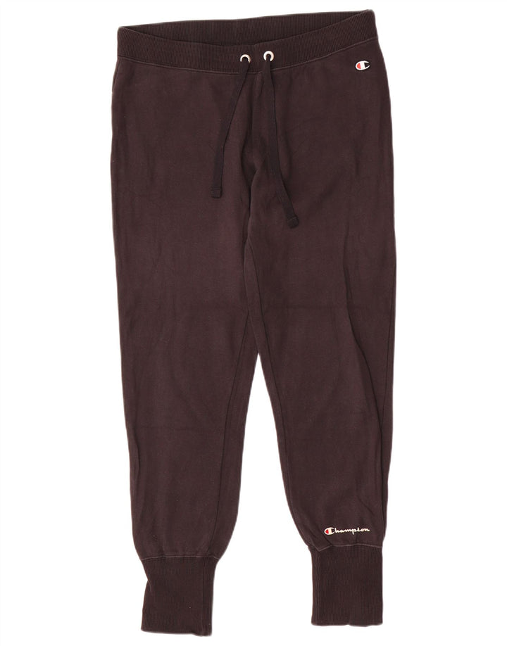 Champion Womens Tracksuit Trousers Joggers UK 14 Medium  Black