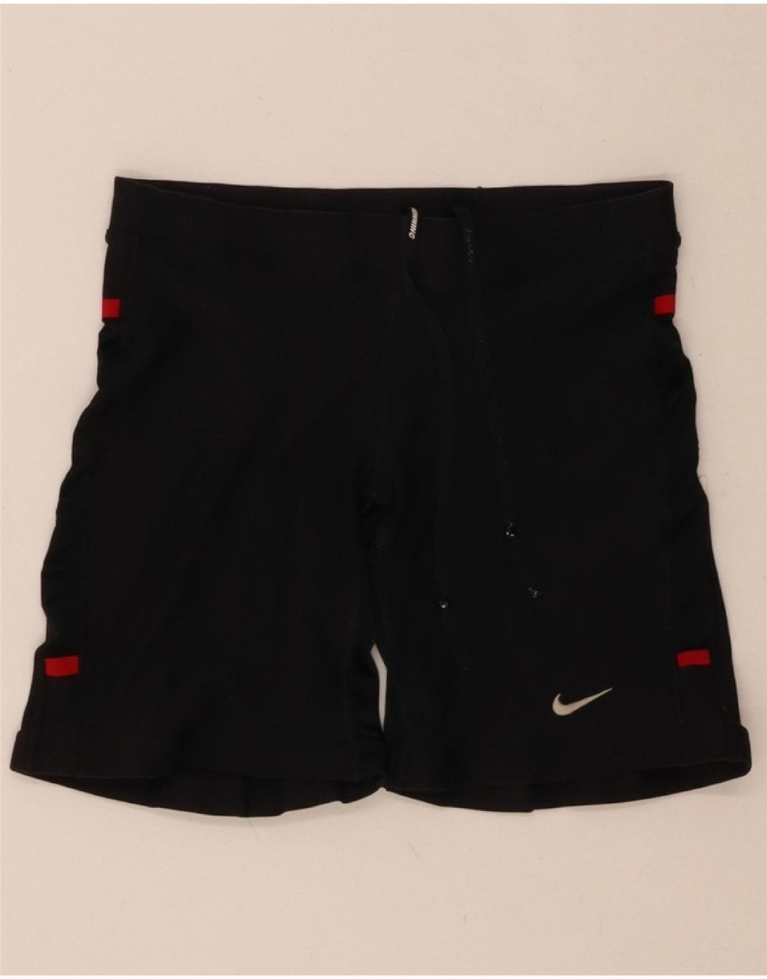 NIKE Womens Dri Fit Sport Shorts UK 12 Medium Black Polyester Vintage Nike and Second-Hand Nike from Messina Hembry 