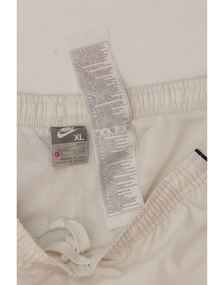 Nike Mens Sport Shorts XL  White Polyester