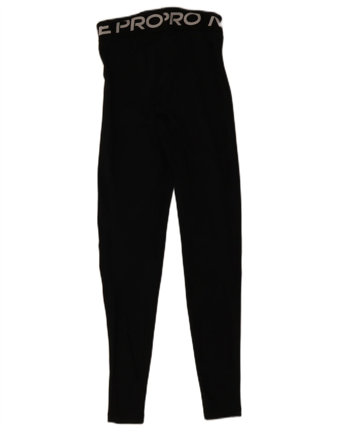 Leggings grafici Nike Dri Fit da donna UK 4 XS poliestere nero