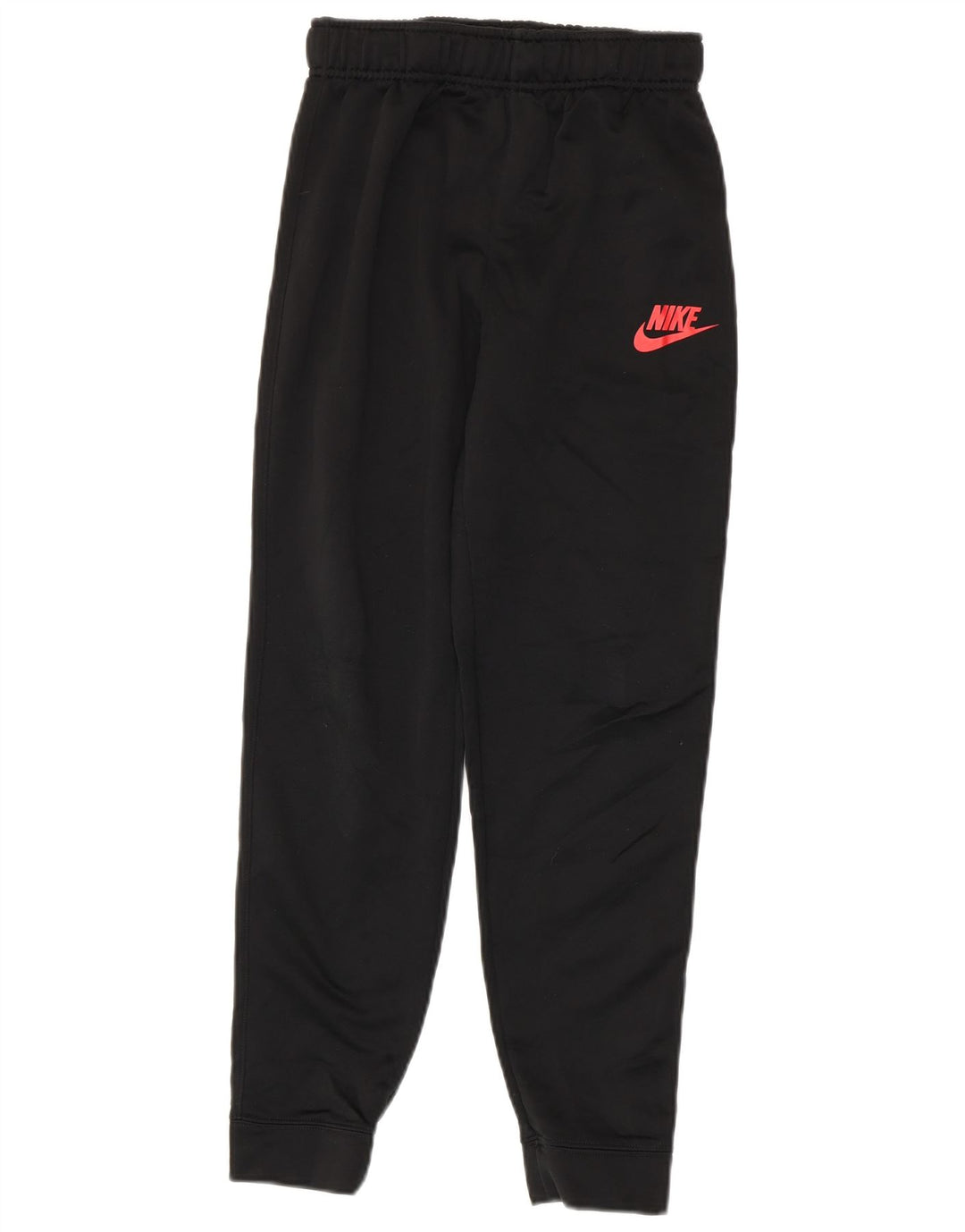 Nike Boys Tracksuit Trousers Joggers 12-13 Years Large Black Polyester