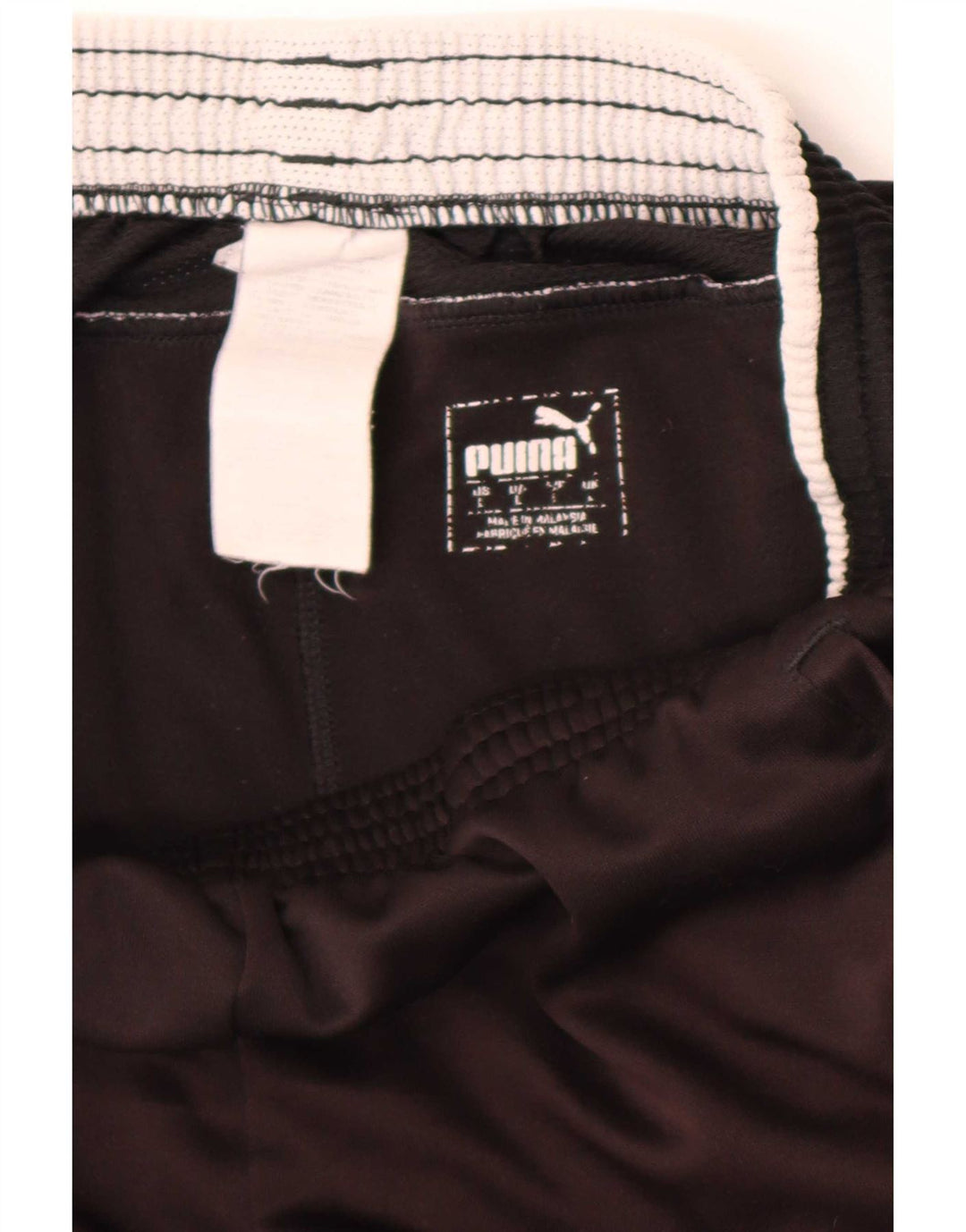 Puma Mens VfB Stuttgart Sport Shorts Grande Poliéster Preto