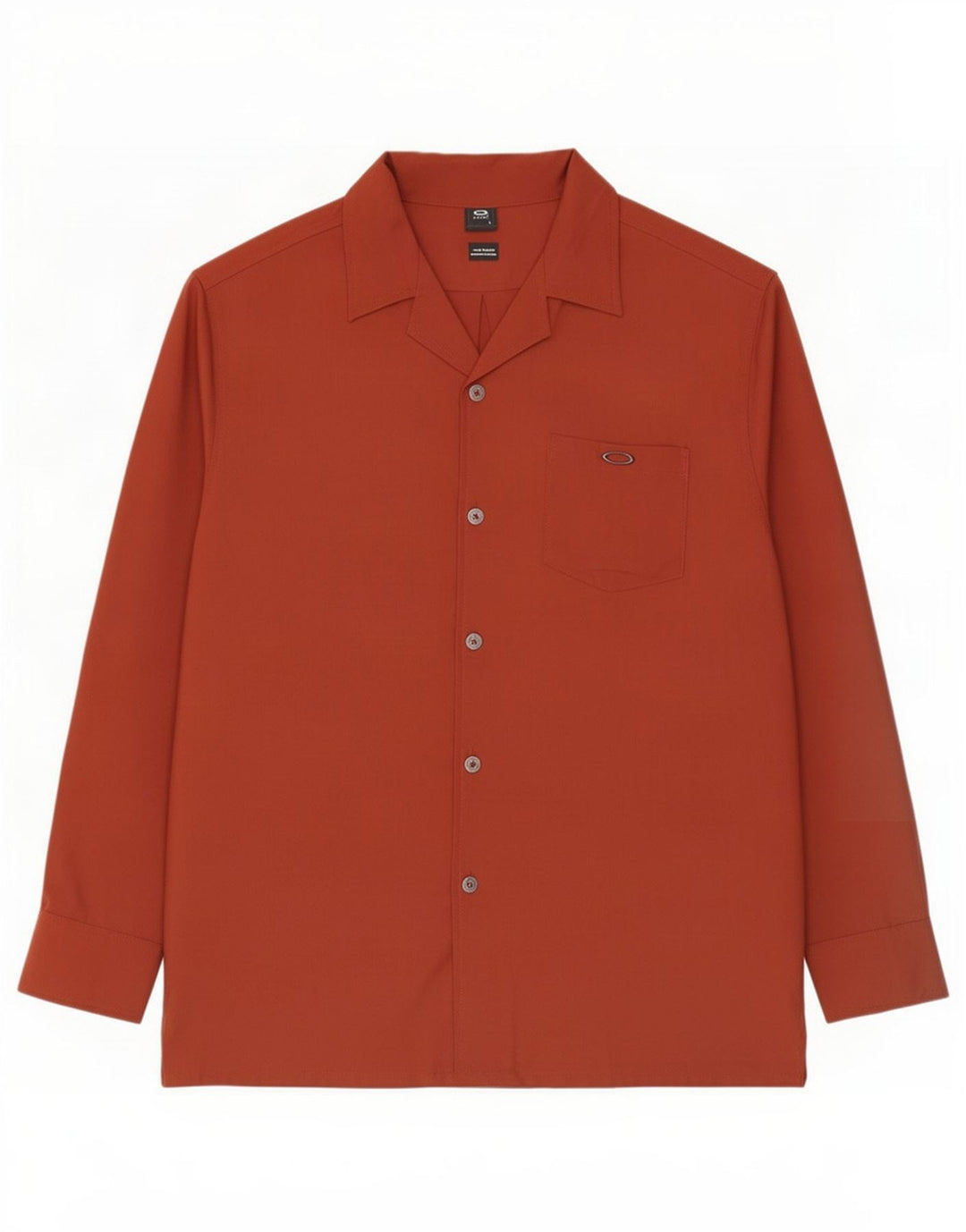 Oakley Mens Shirt Large Maroon Polyester