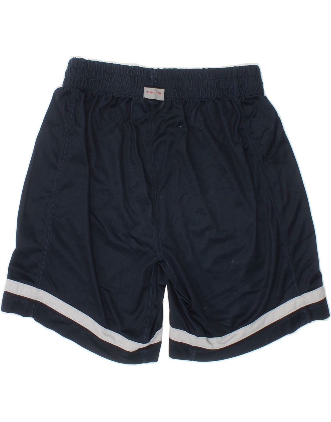 KAPPA Boys Graphic Sport Shorts 7-8 Years  Navy Blue Polyester Vintage Kappa and Second-Hand Kappa from Messina Hembry 