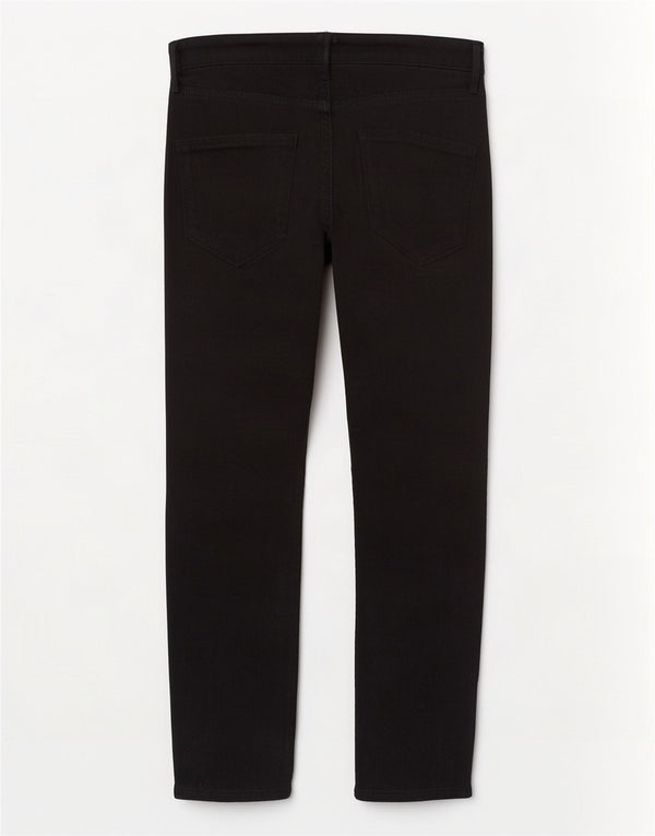 Marks & Spencer Womens Crop Slim Jeans UK 12 Medium W30 L26 Black Cotton