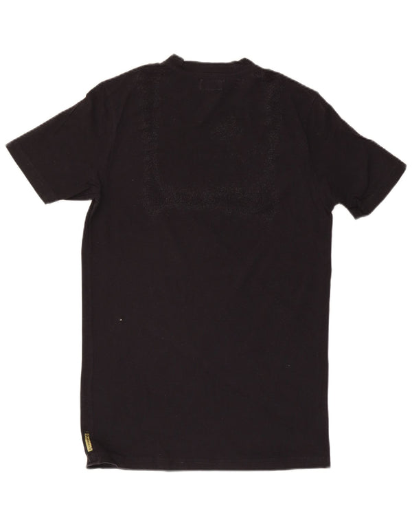 T-shirt grafica da uomo Armani Jeans Top nera media