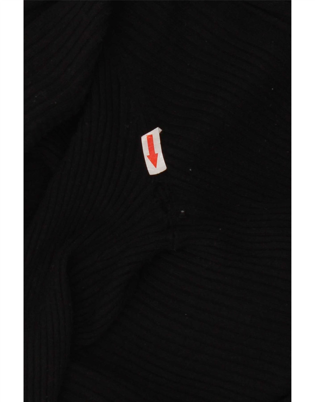 Maglione cardigan asimmetrico da donna Marks & Spencer UK 16 grande nero