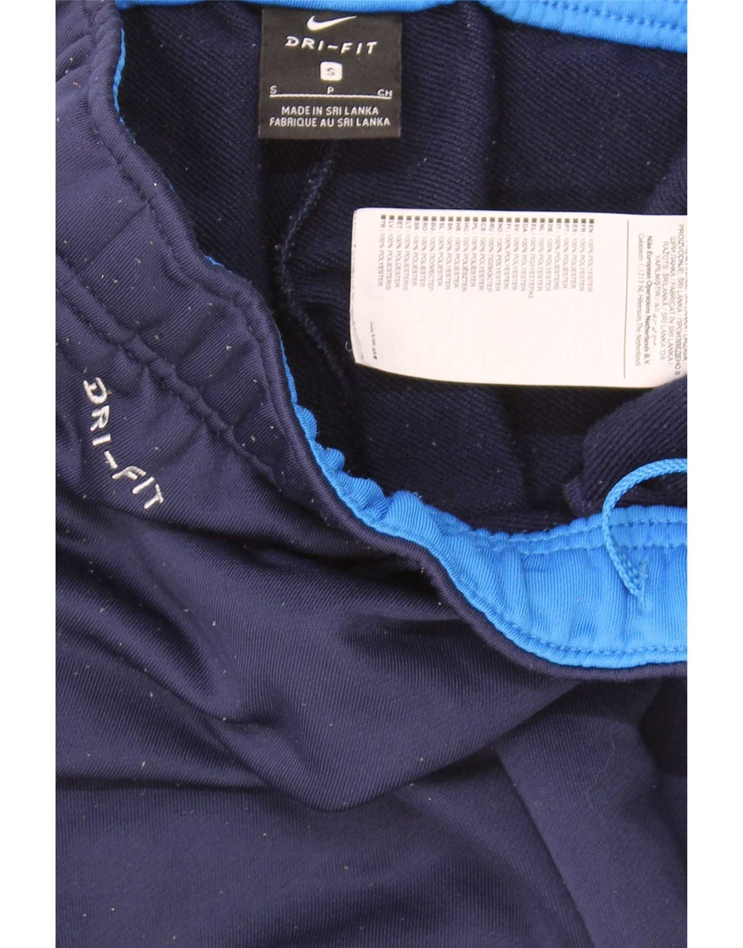 Nike Herre Dri Fit træningsdragt Bukser Små marineblå polyester