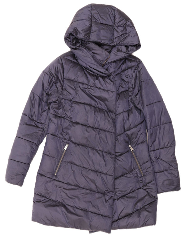 Cappotto imbottito oversize con cappuccio da donna Barbour UK 8 Small Blu Navy