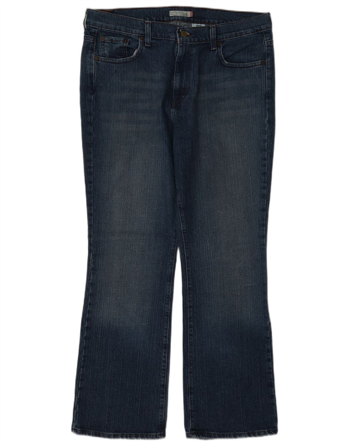 Levi's Womens 515 Bootcut Jeans US 14 XL W36 L30 Blue Cotton