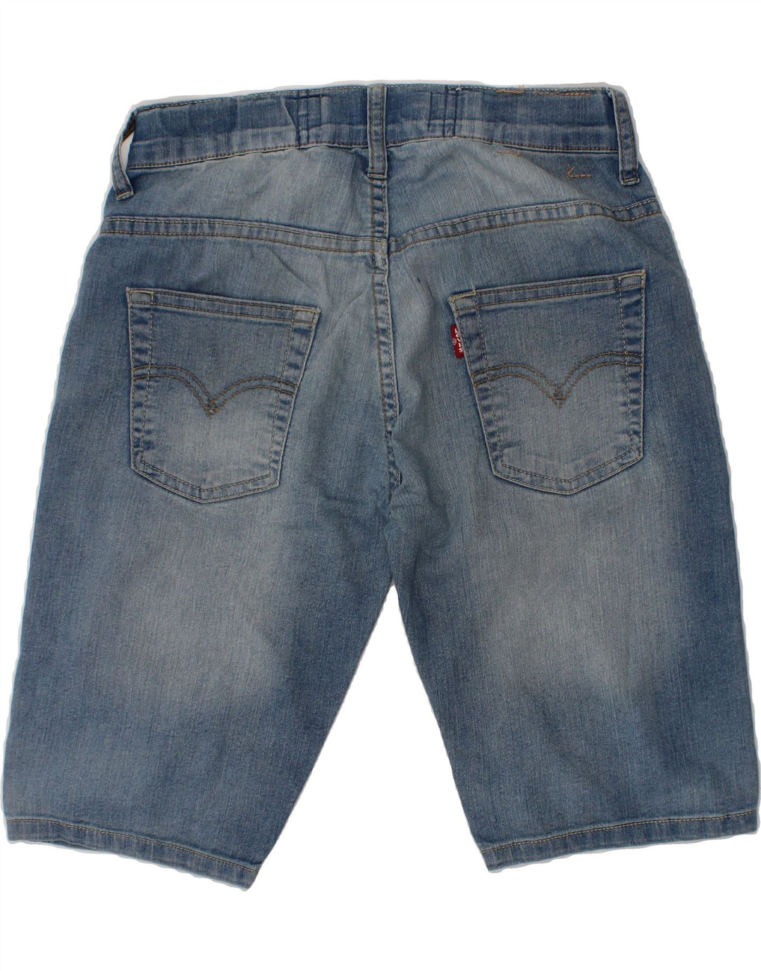 LEVI'S Boys 511 Slim Denim Shorts 7-8 Years W23 Blue Cotton Vintage Levi's and Second-Hand Levi's from Messina Hembry 