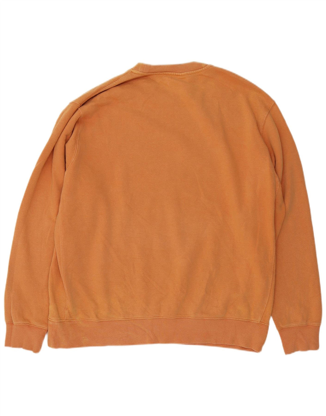Nike Mens Sweatshirt Jumper XL Orange Cotton