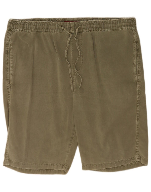Pantaloni scurți chino obișnuiți pentru bărbați Carrera XL W38 bumbac kaki