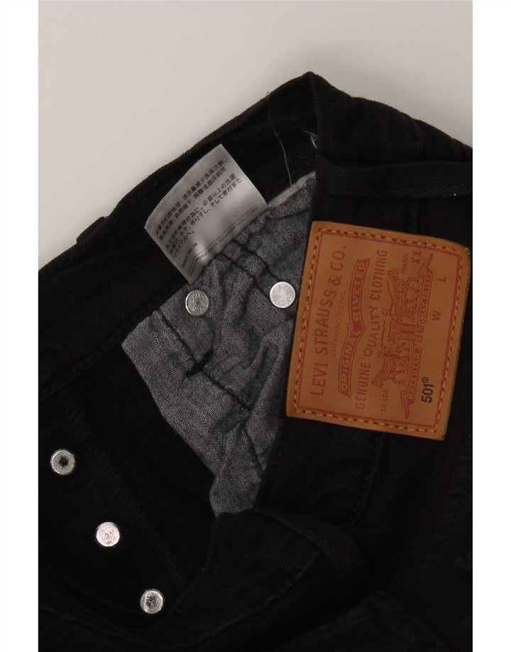 Jeans dritti Levi's 501 da donna W24 L24 neri