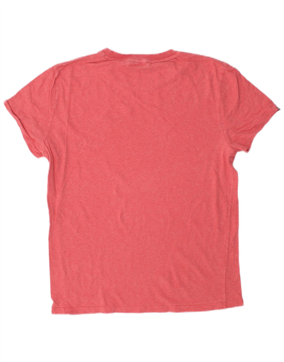 SUPERDRY Herren T-Shirt-Oberteil Mittelrosa