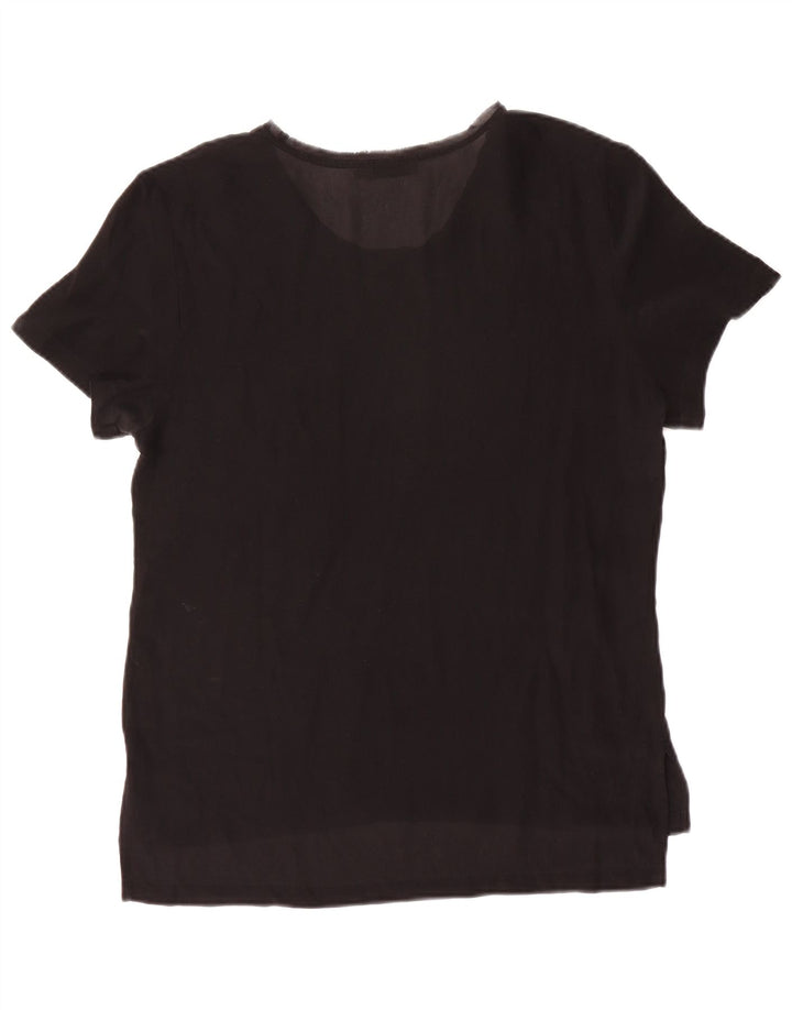 Calvin Klein Jeans Chemisier Femme UK 14 Medium Noir