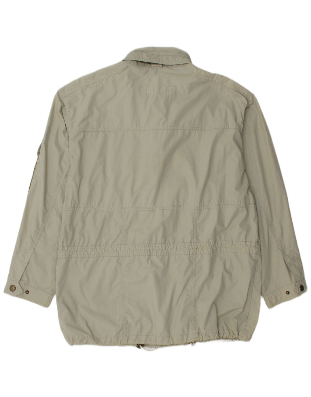 Camel Herre Utility Jacket UK 40 Large Beige Polyester