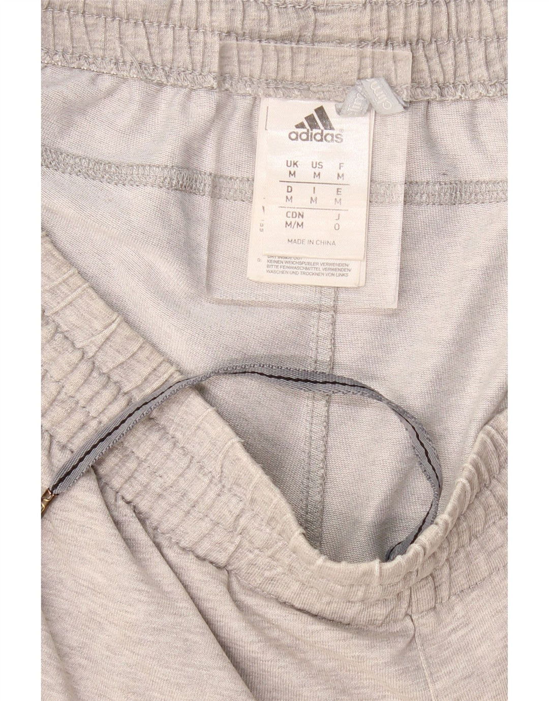 ADIDAS Mens Climalite Sport Shorts Medium  Grey Flecked Cotton