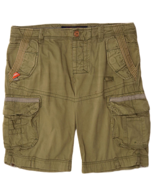 Superdry Cargo Shorts til mænd 2XL W40 Khaki Bomuld