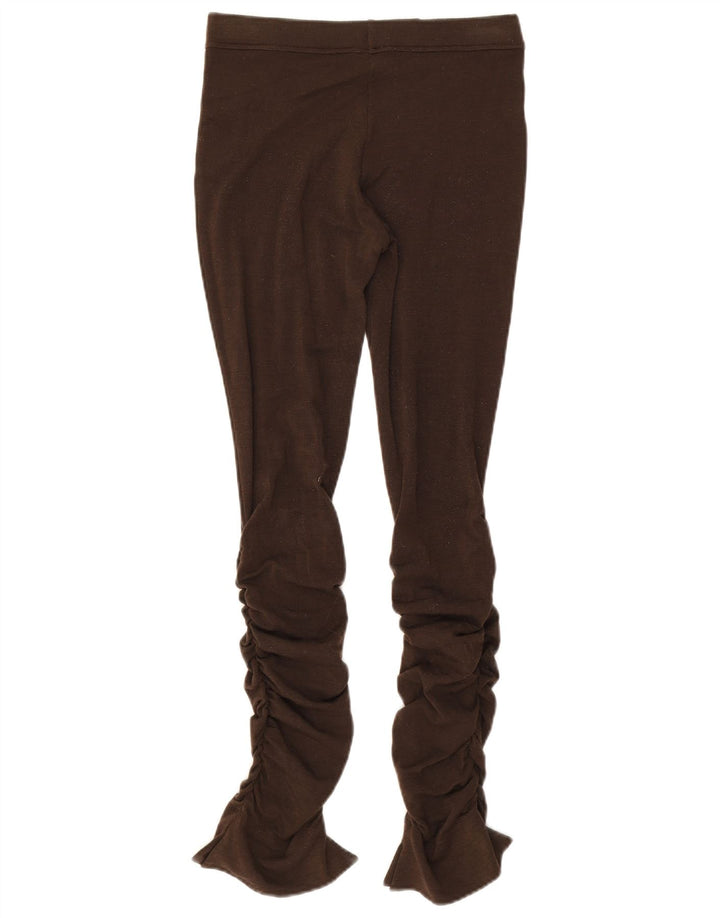 Roccobarocco Damen Leggings UK 8 Small Braun