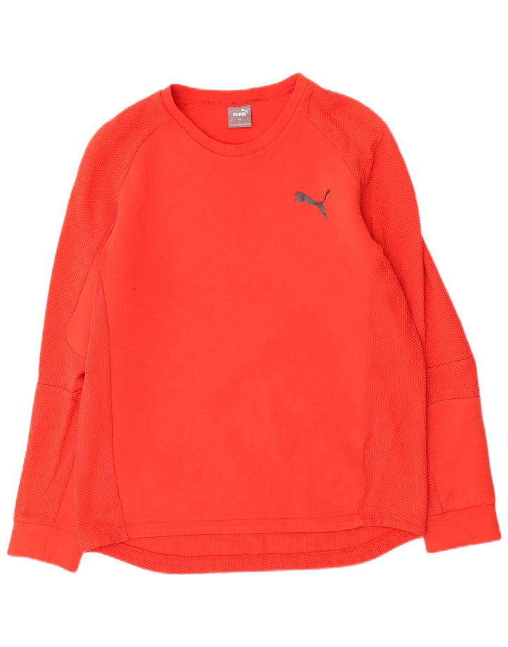 Puma Mens Top Long Sleeve Large Red