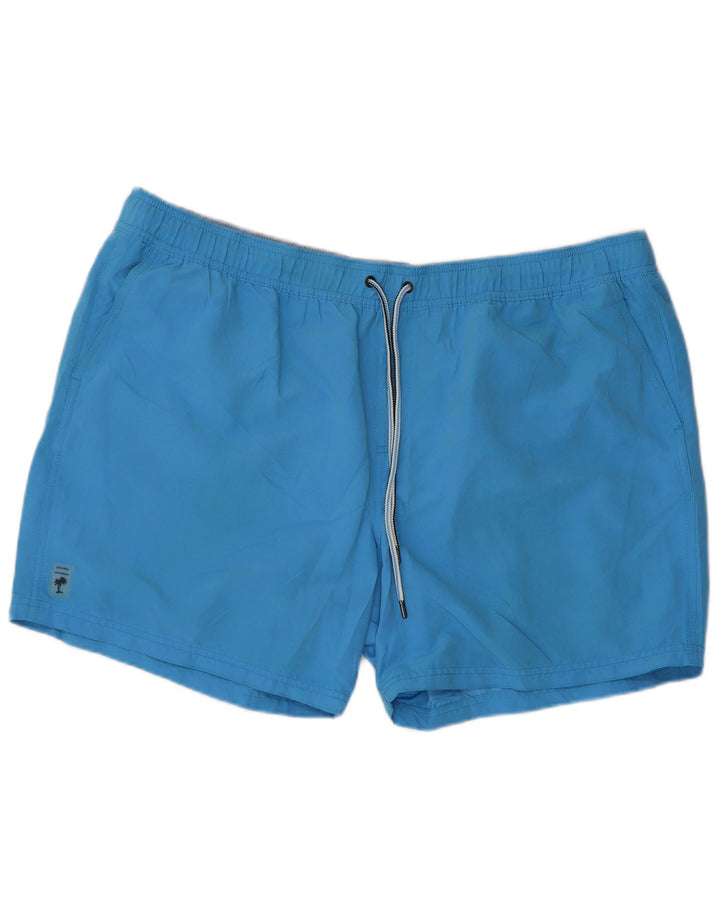 Marks & Spencer Badeshorts til mænd 2XL blå polyester