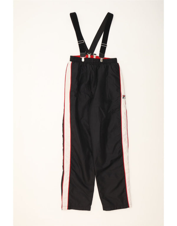 Fila Herren Latzhose Skihose IT 50 Medium Black Colourblock Polyamid