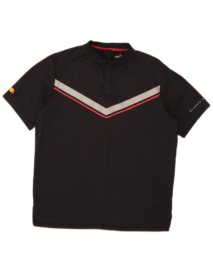 Ellesse férfi pólóing 2XL fekete, színes, poliészter