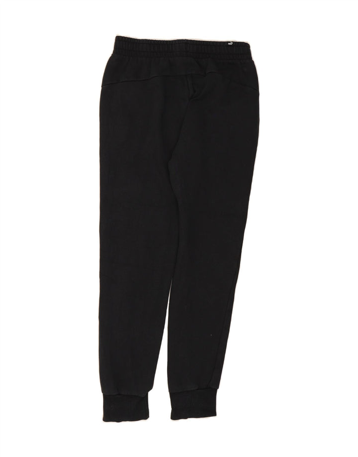 PUMA Womens Tracksuit Trousers Joggers UK 12 Medium  Black Vintage Puma and Second-Hand Puma from Messina Hembry 