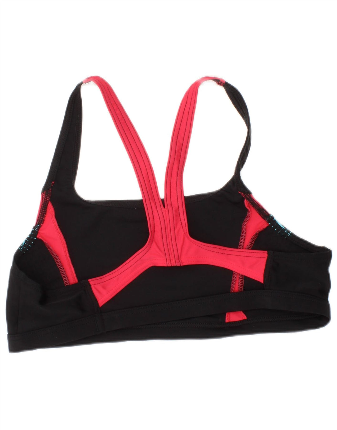 Arena Bikini Gráfico Deportivo Mediano Negro Geométrico Mujer