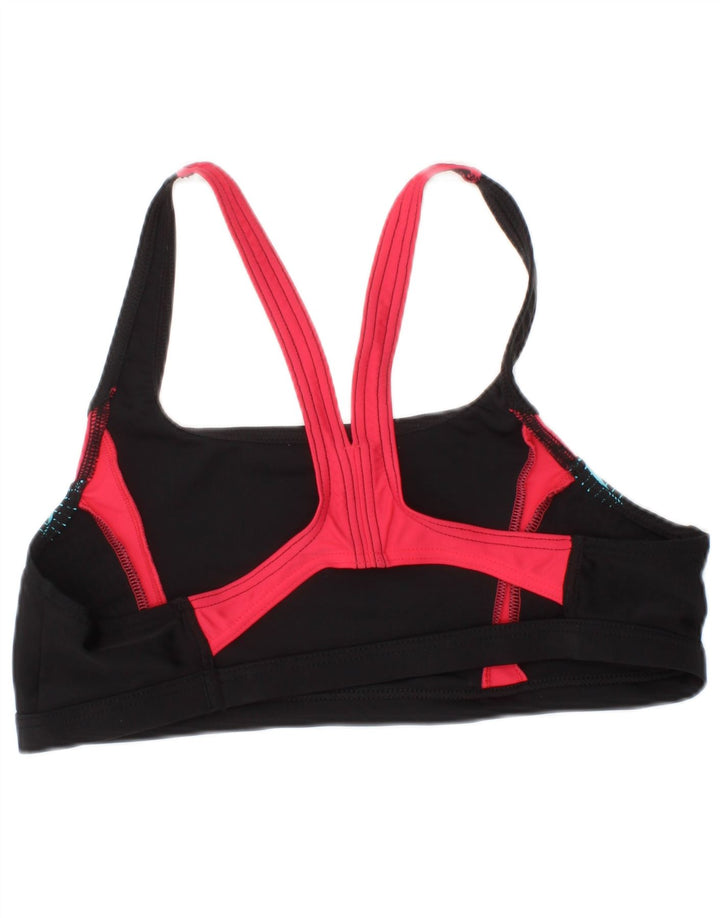 Arena Bikini Gráfico Deportivo Mediano Negro Geométrico Mujer