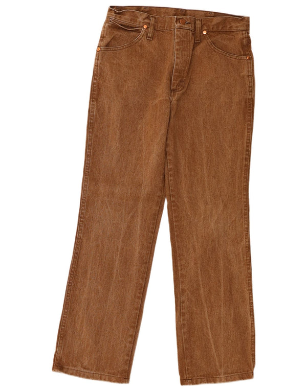 Женские прямые джинсы Wrangler W30 L30, коричневые, хлопок