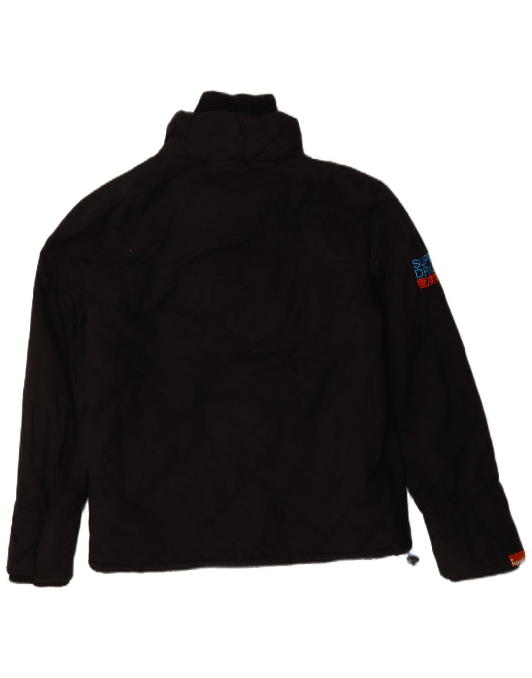 Superdry Ανδρικό Windcheater Windbreaker Jacket UK 40 Large Black Modern