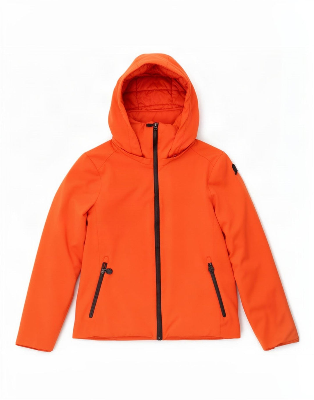 Giacca imbottita con cappuccio da donna Invicta UK 14 poliammide arancione medio