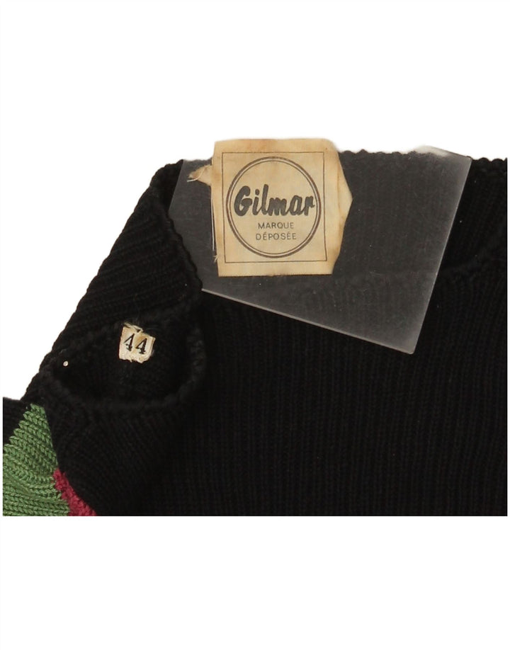 Maglione Gilmar da donna con scollo a barca IT 44 medio a righe nere