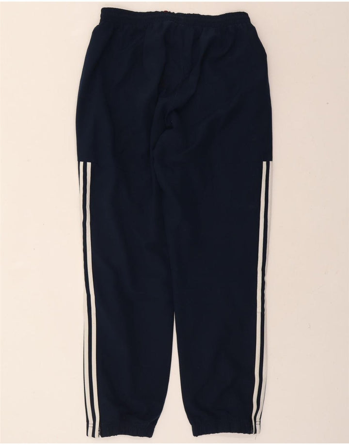 ADIDAS Mens Tracksuit Trousers Joggers Large  Navy Blue Polyester Vintage Adidas and Second-Hand Adidas from Messina Hembry 