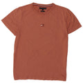 T-shirt da uomo Tommy Hilfiger Top in cotone marrone medio
